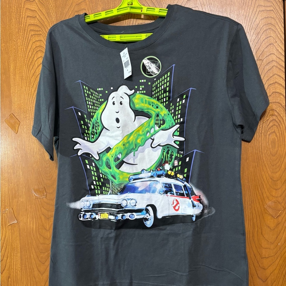 Ghostbusters Mens S/S T-Shirt - Gray